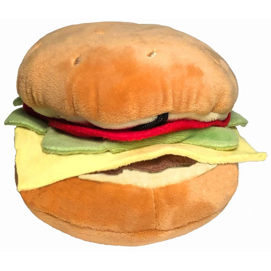 Hamburger Dog Toy