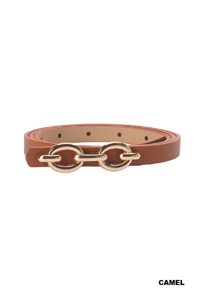 Double Chain Buckle Belt (Multiple Colors)