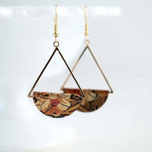 Sweet Pea Earrings - Gold