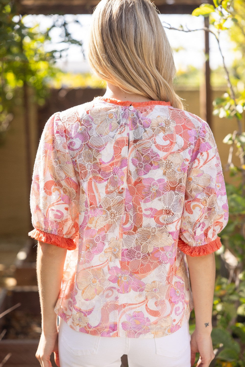 Ashlynn Embroidery Lace Top
