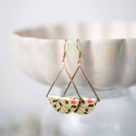 Sweet Meadow Dangle Earrings - Gold
