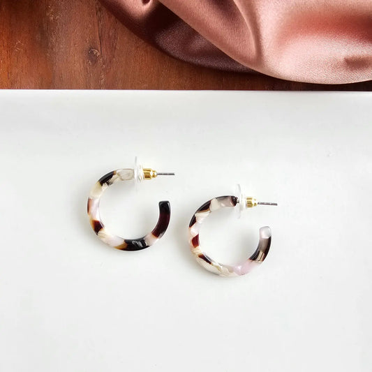 Cam Mini Hoops | Chai Tea