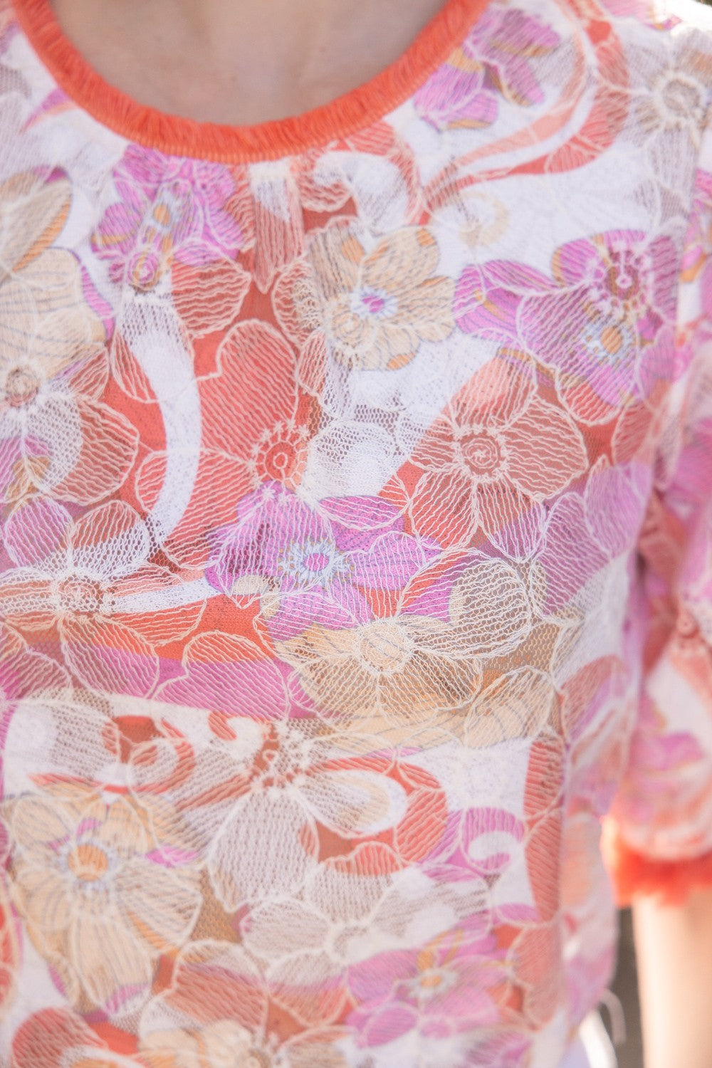 Ashlynn Embroidery Lace Top