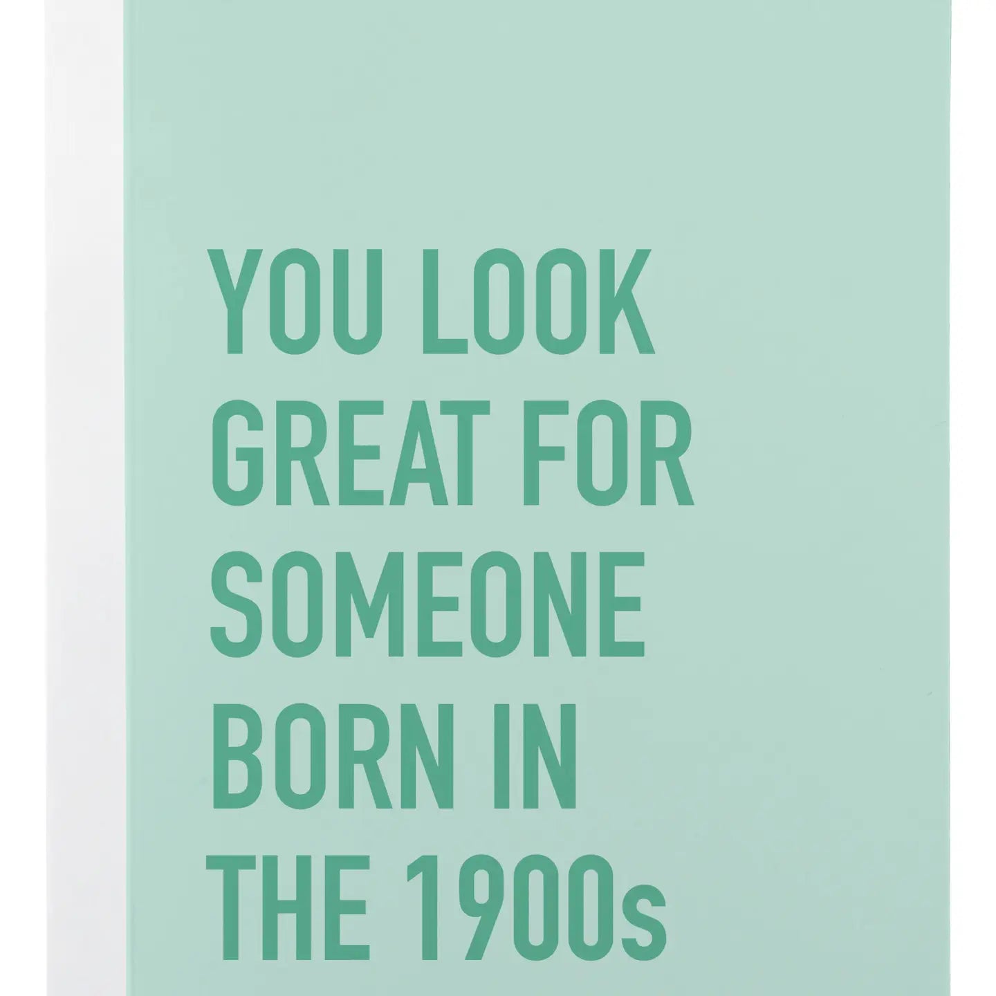 Born in the 1900s Card