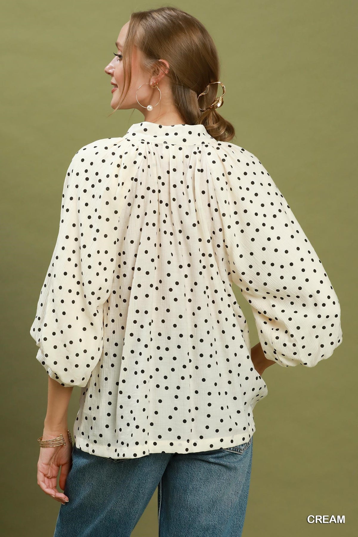 Jennie Polka Dot Blouse