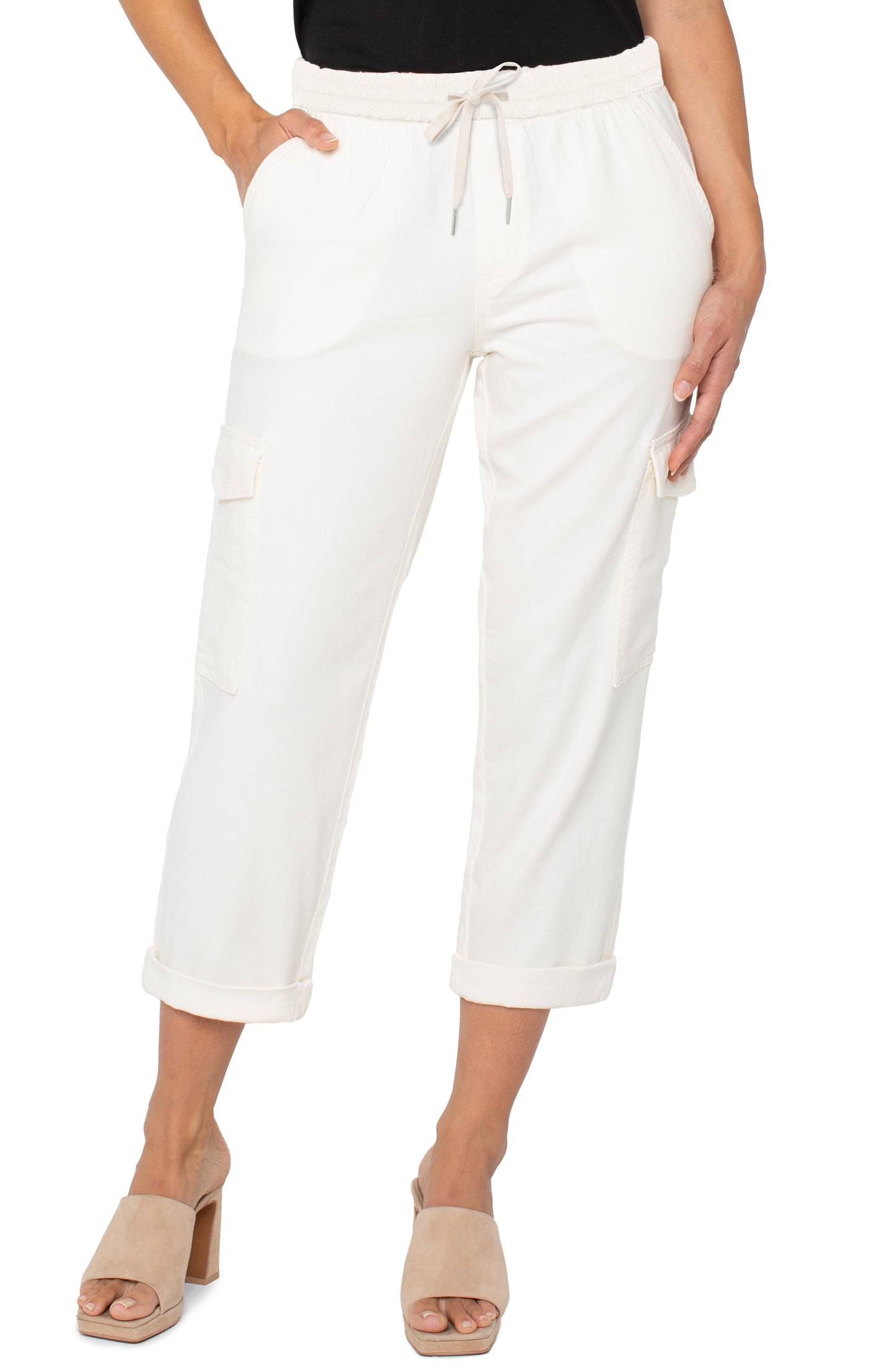 Liverpool The Rascal With Cargo Pockets | Whipped Cream