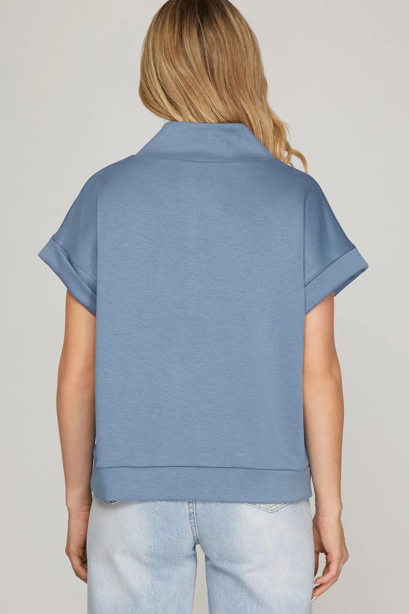 Mila Half Zip Top