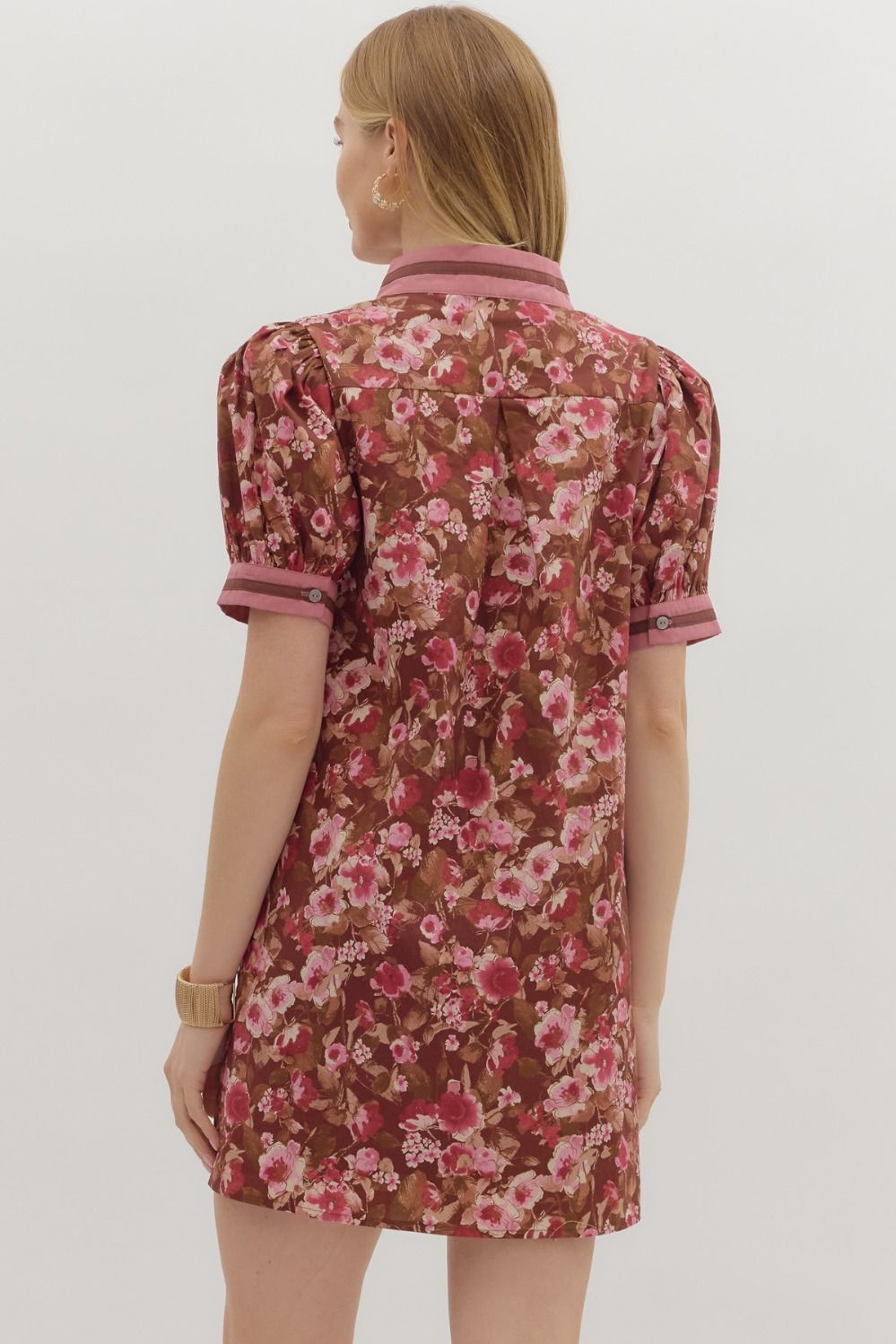 Addison Floral Print Dress