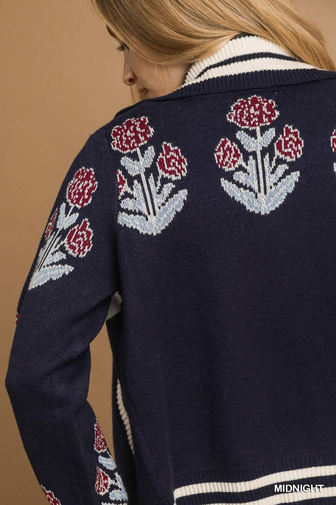 Isabella Floral Zip Up