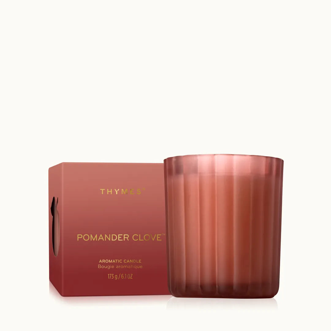 Pomander Clove Poured Candle | Boxed 6.1oz Candle