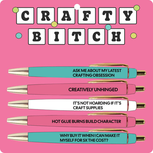 Crafty Bitch Pen Set