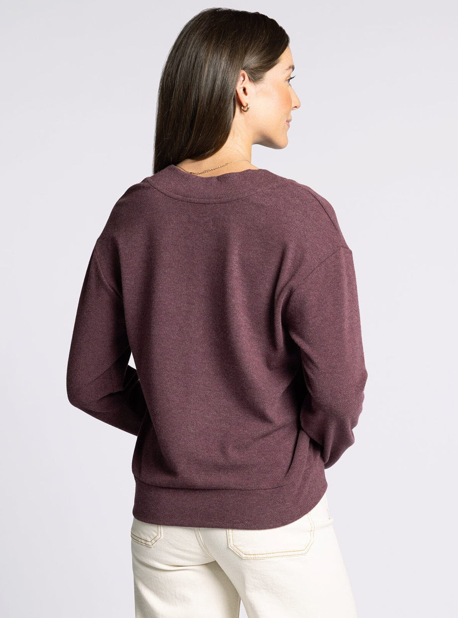 Manal Top | Wine Heather