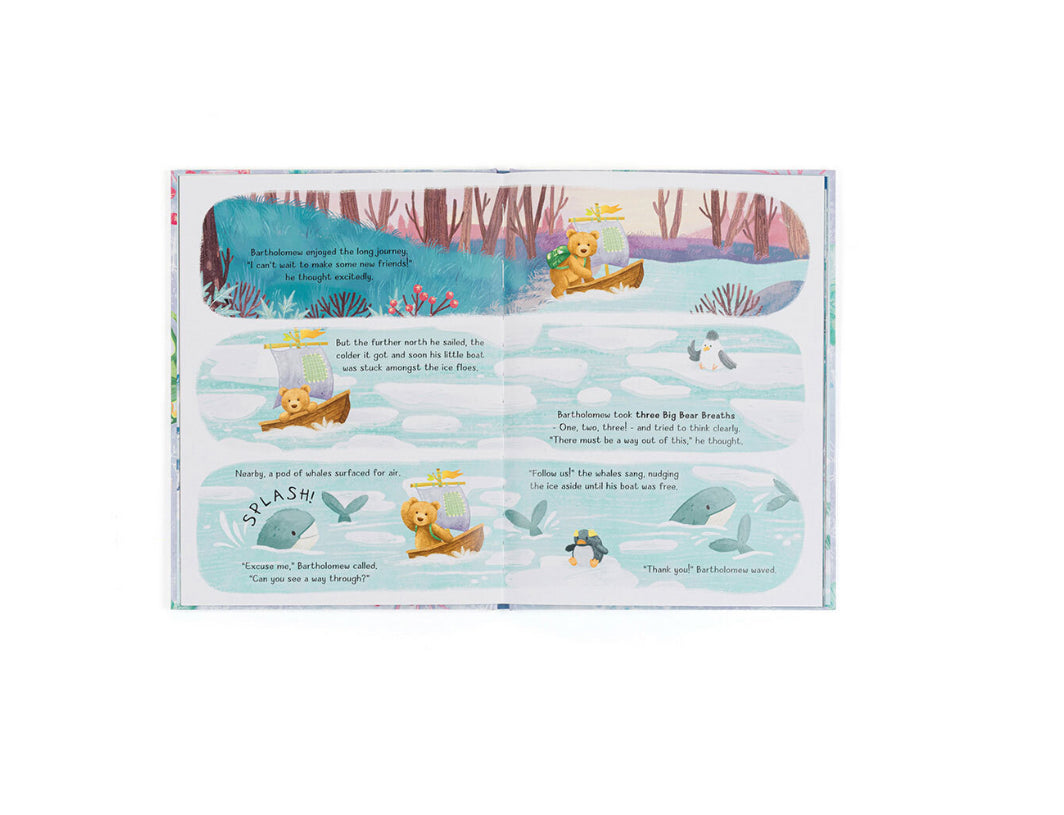 Bartholomew Bear And The Snow Giants Book | JellyCat