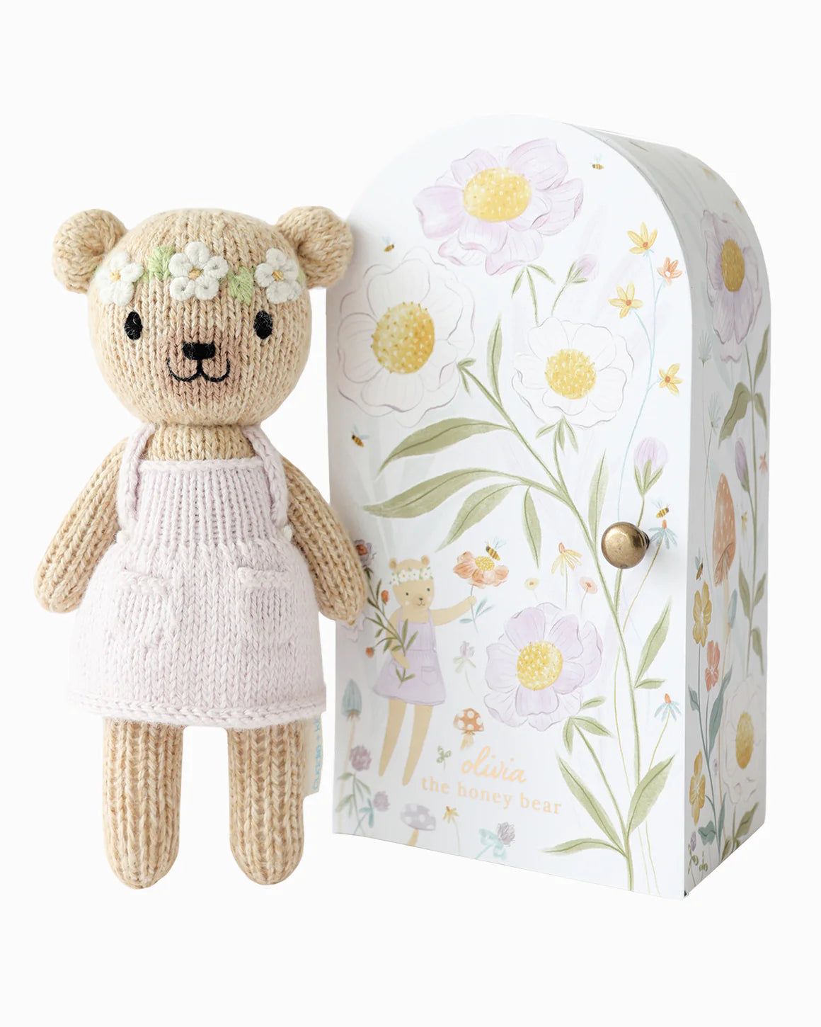 Tiny Olivia the Honey Bear | Cuddle + Kind