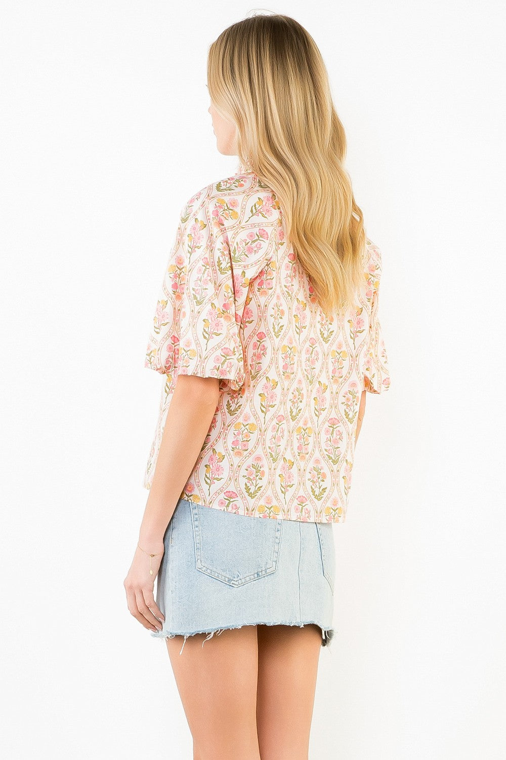Scarlett Floral Puff Sleeve Top