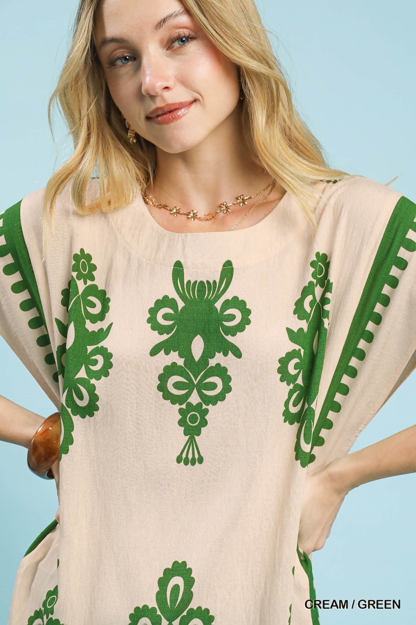 Nyla Poncho Top