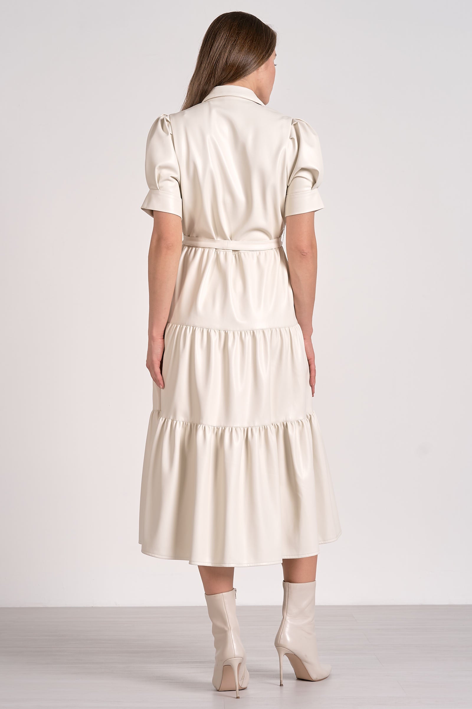 Maisie Leather Dress