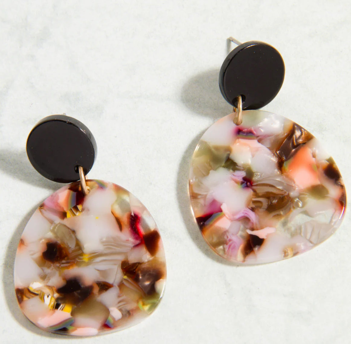 Acetate Drop Earring