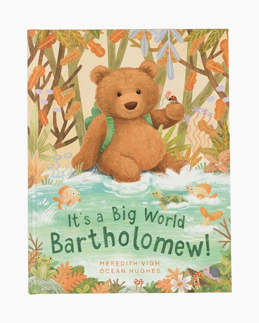It's A Big World Bartholomew Book | JellyCat