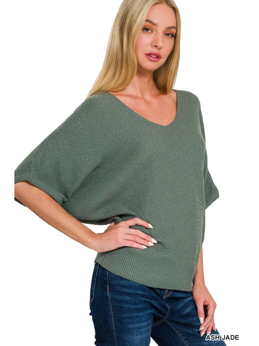 Emilia Dolman Sleeve Sweater