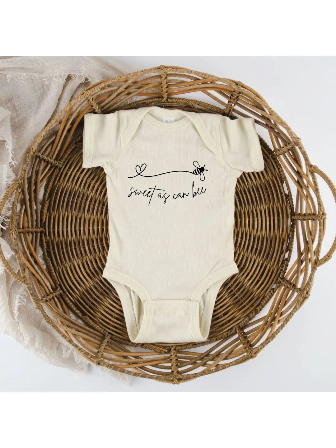 Sweet As Can Bee Baby Onesie