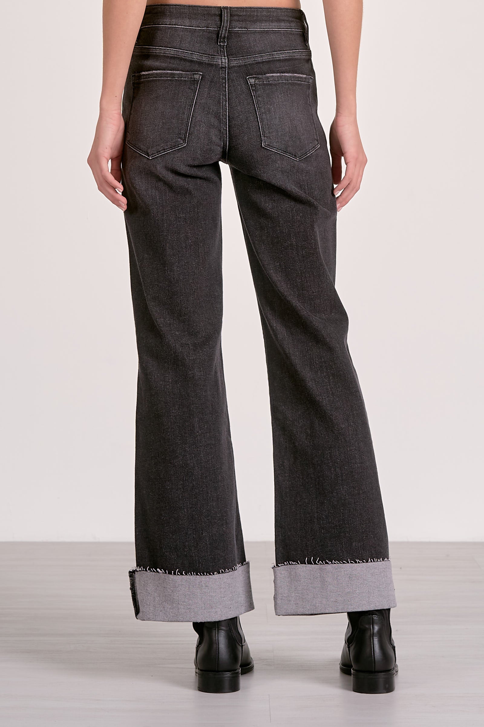 Annie Cuffed Wide Leg Pants