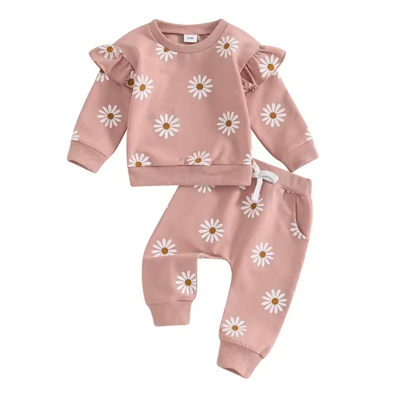 Baby Flower Jogger Set