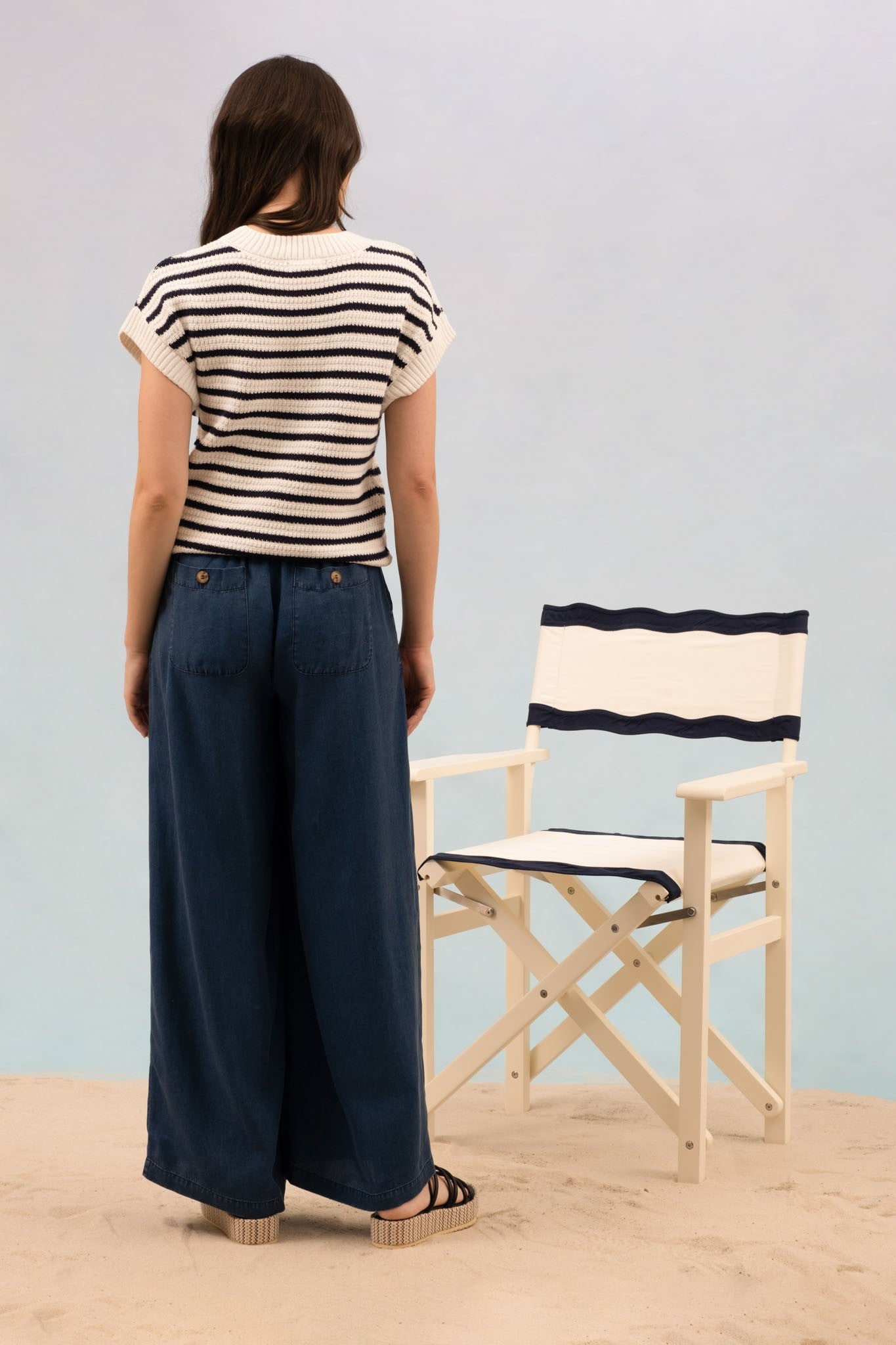 Shania Stripe Pullover Top