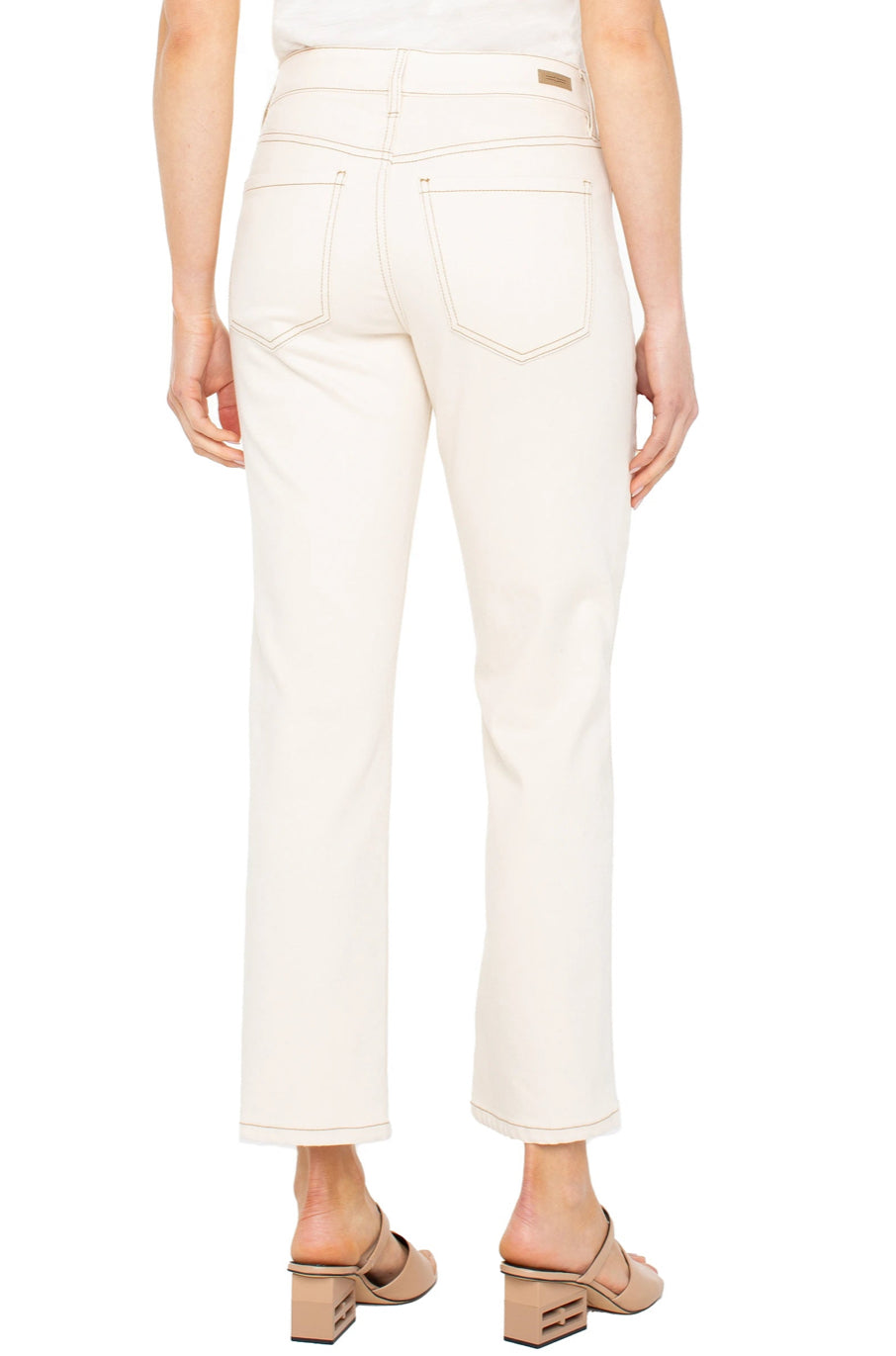 Liverpool Kennedy Crop Straight Seaming Detail | Seaside Dunes