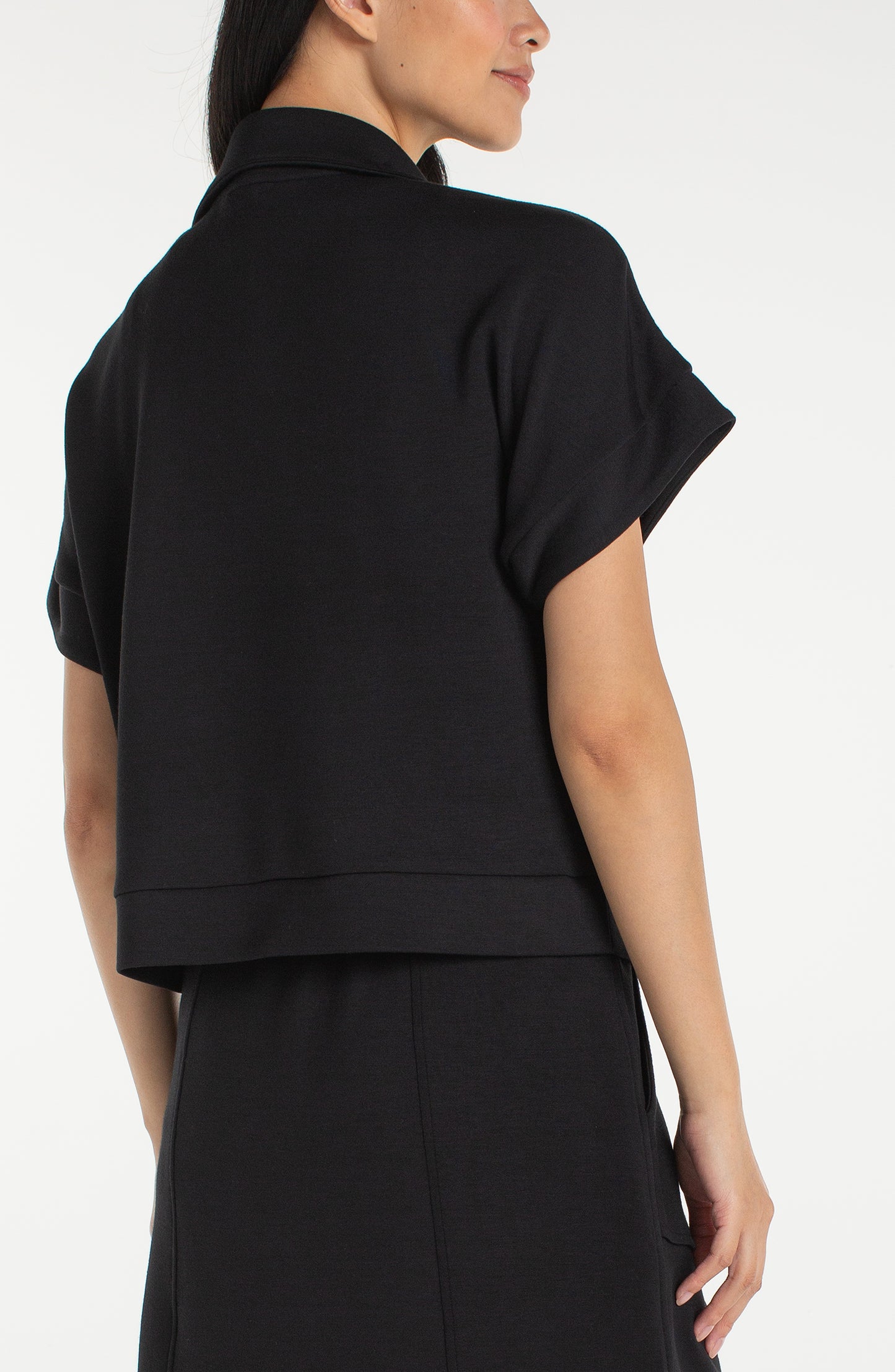 Liverpool Half Zip Pullover | Black