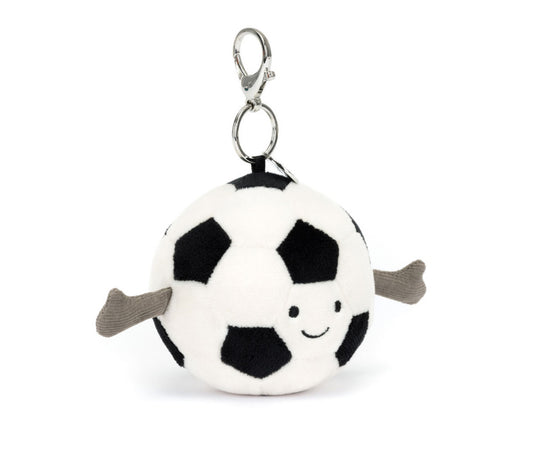 Amuseables Sports Soccer Bag Charm | JellyCat