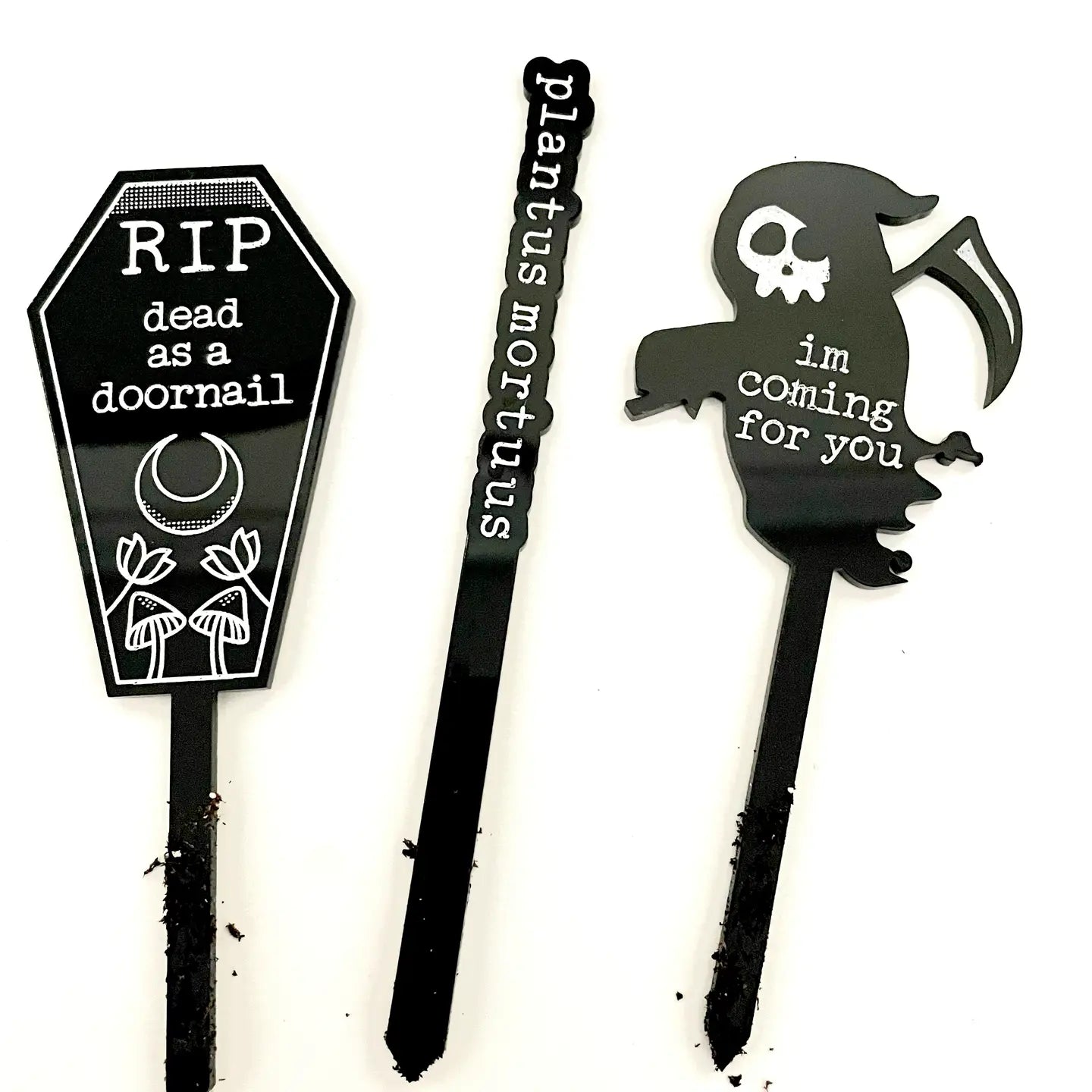 Black Thumb Plant Signs