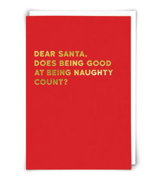 Dear Santa Christmas Greeting Card