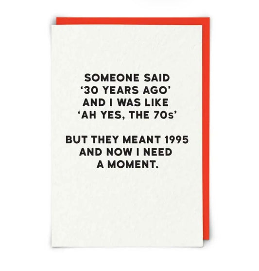 Moment Greeting Card