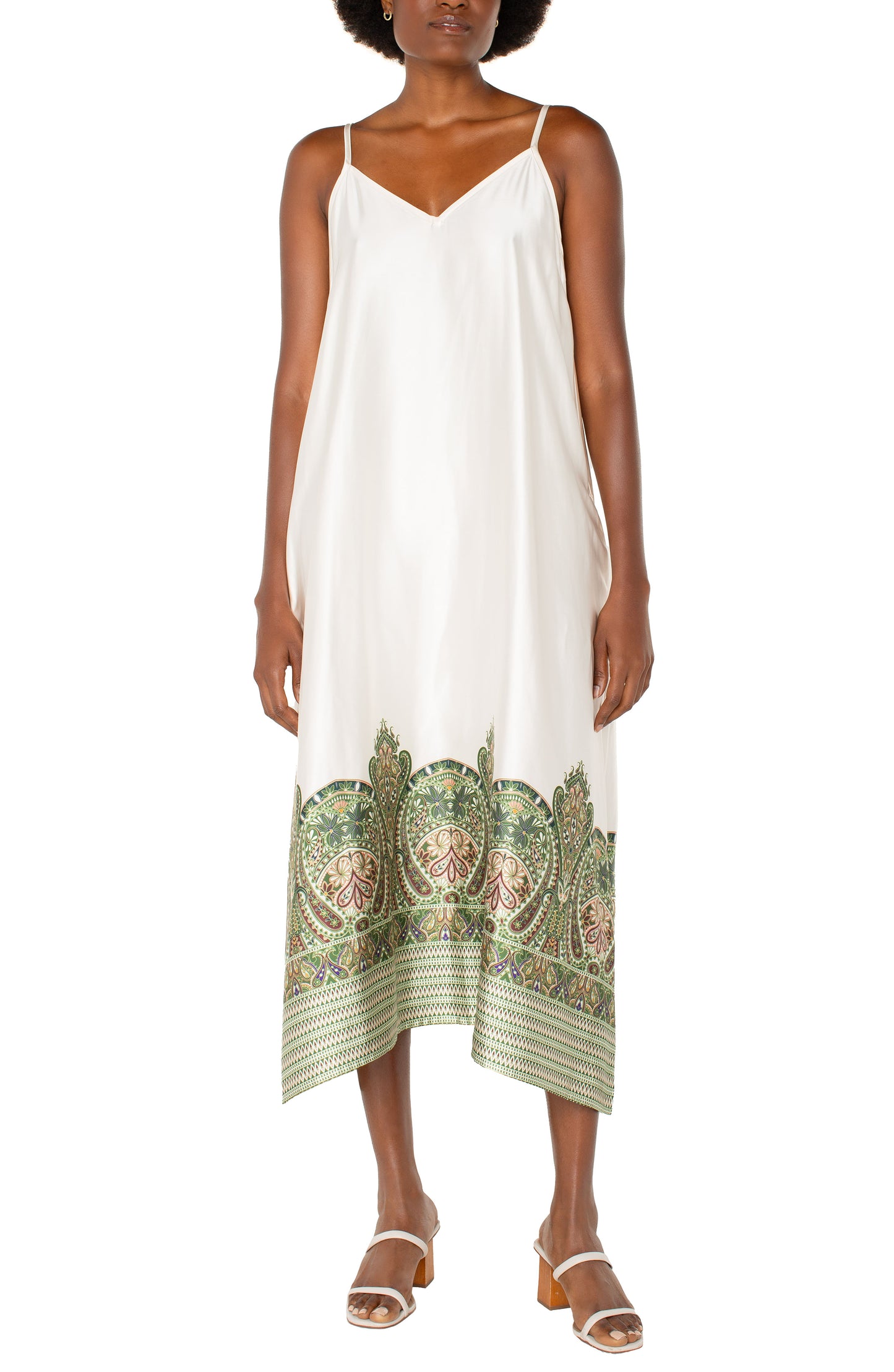 Liverpool Spaghetti Strap Maxi Dress