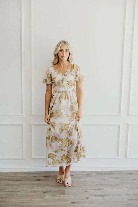 Isabella Floral Maxi Dress