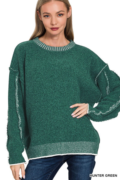 Kayla Exposed Seam Sweater