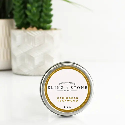 Sling + Stone Solid Colognes | Caribbean Teakwood