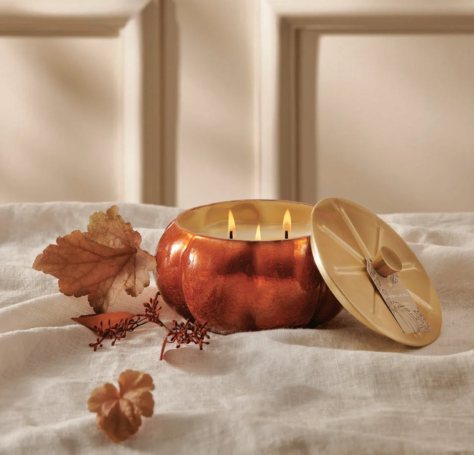 Pumpkin Laurel Statement Large Candle