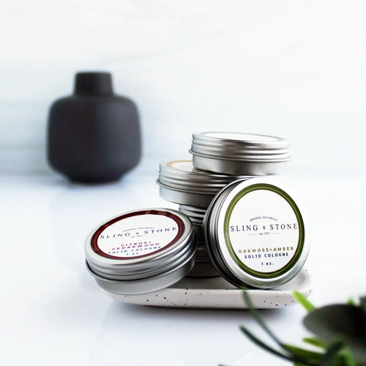 Sling + Stone Solid Colognes