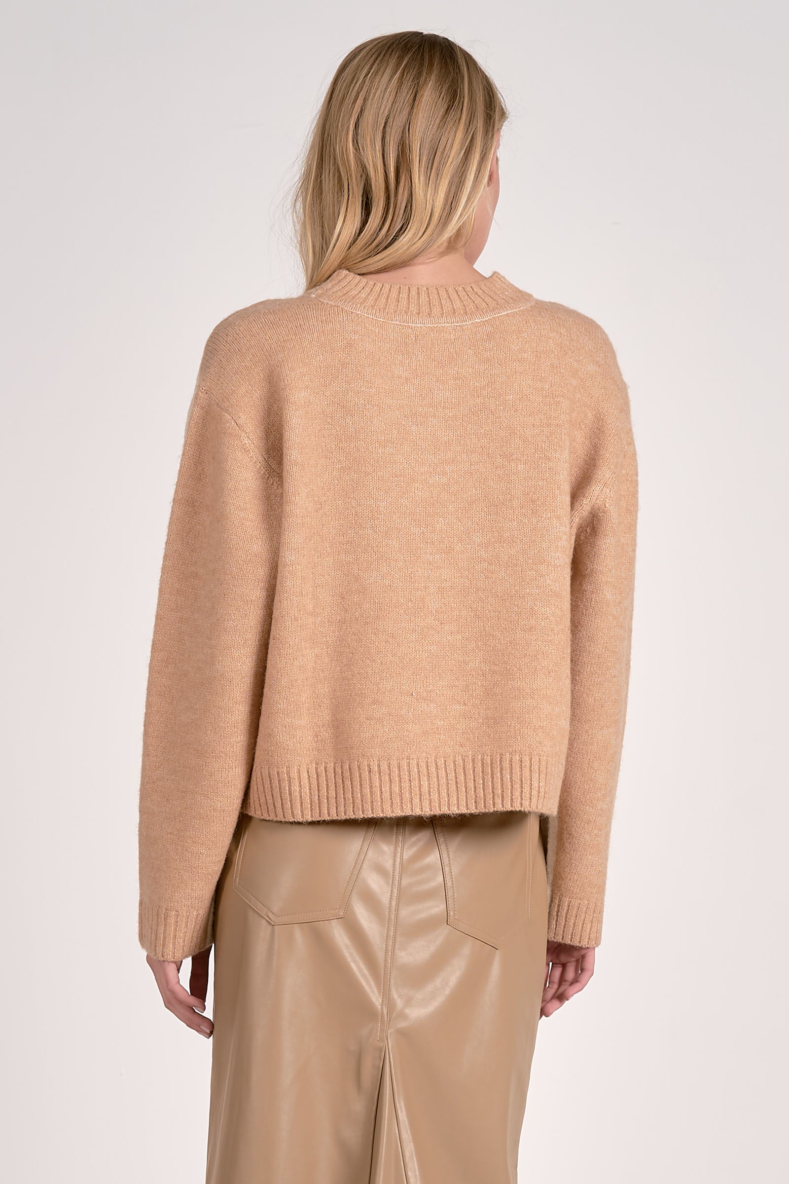 Reine Color Block Sweater