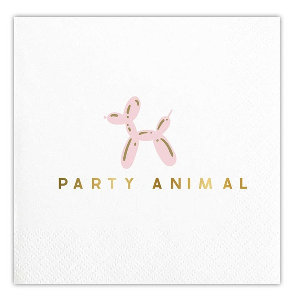 Party Animal Cocktail Napkins