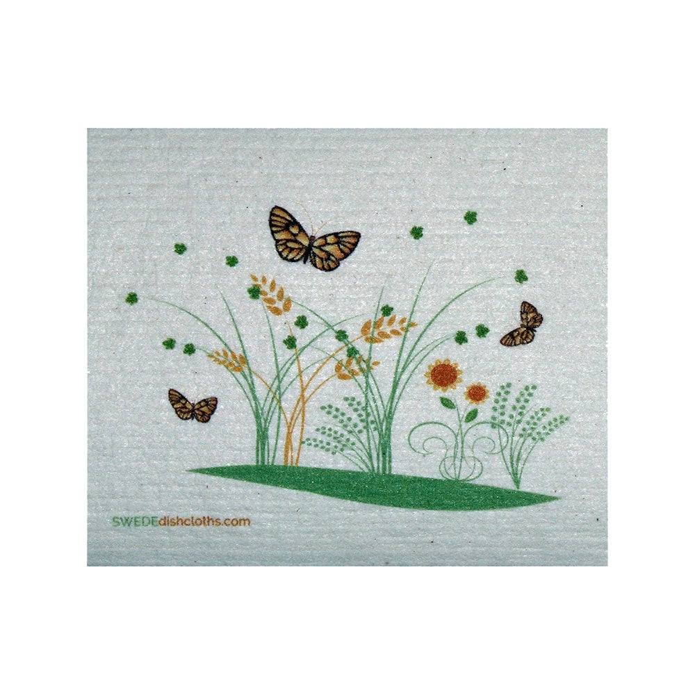 Three Bluebirds Swedish Dishcloths