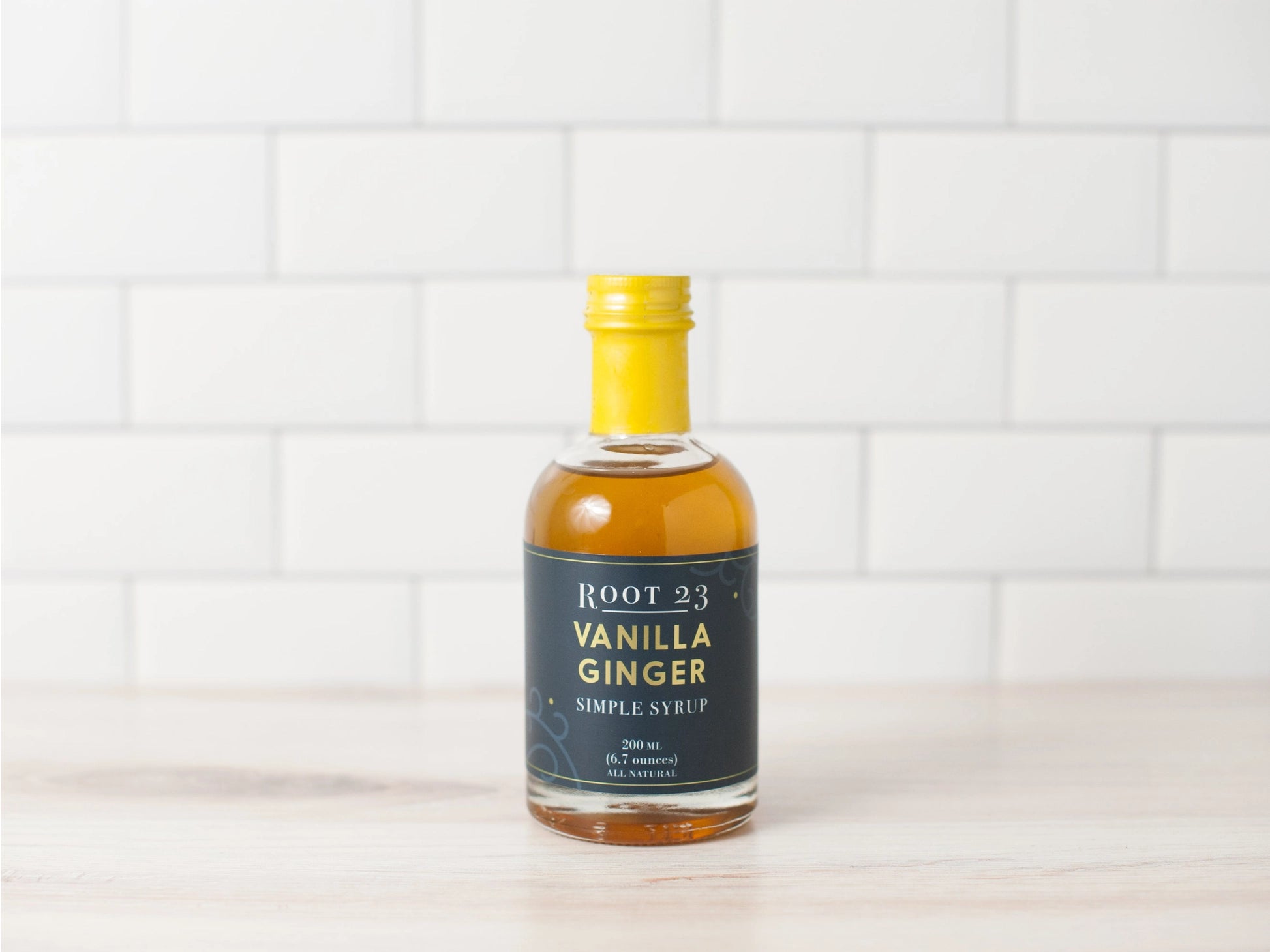 Vanilla Ginger Simple Syrup Elements