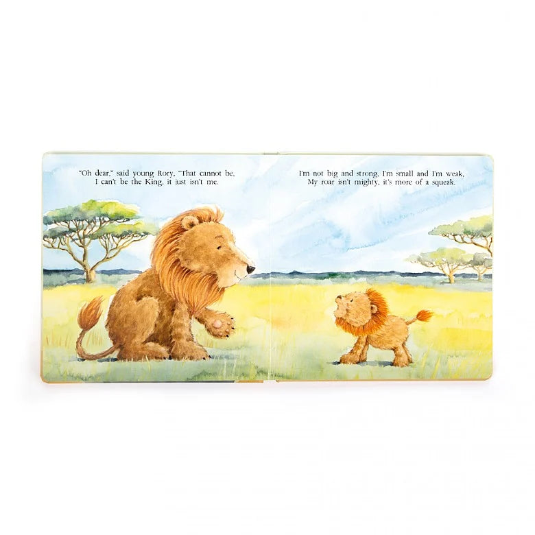 The Very Brave Lion JellyCat Book