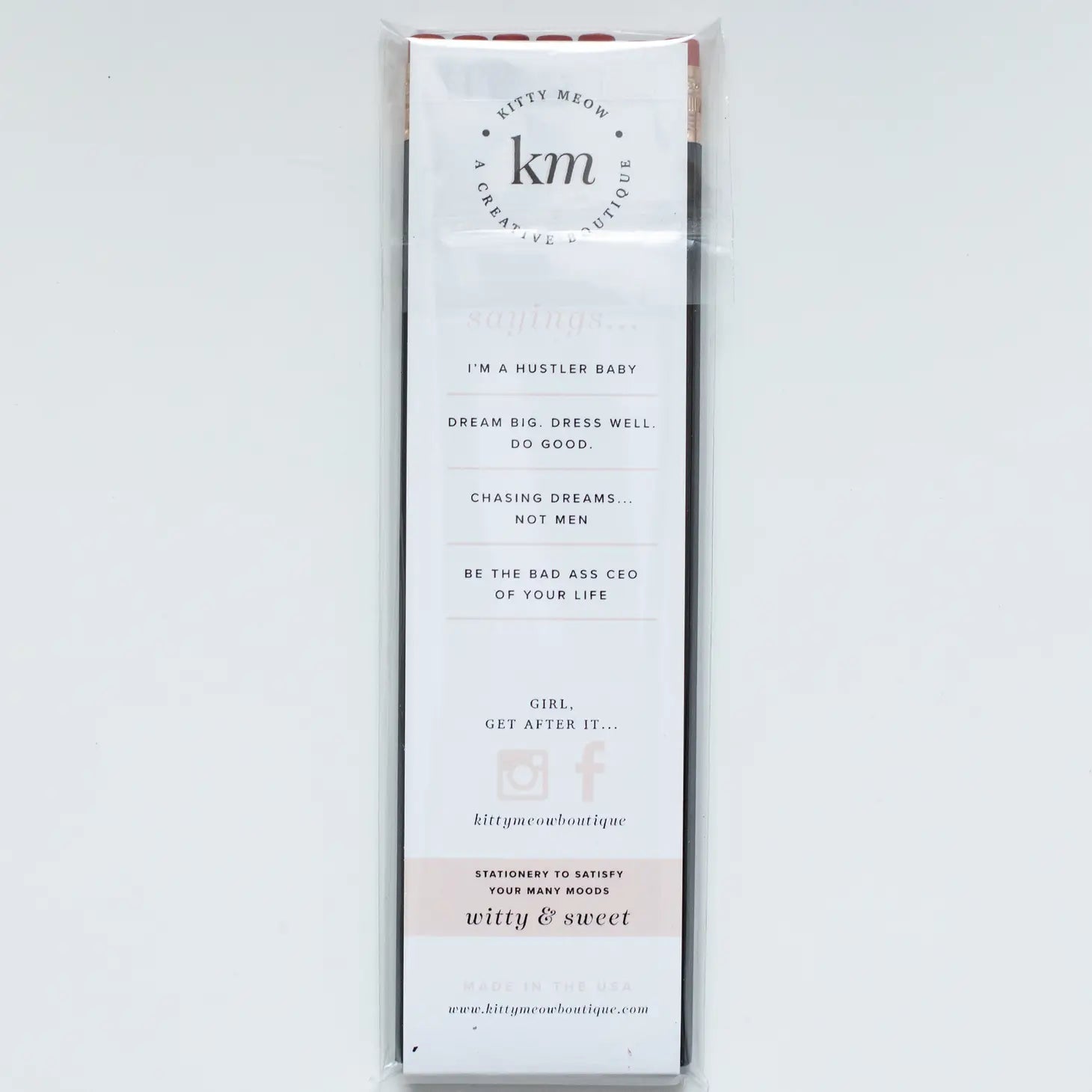 Bad Ass Boss Lady Pencil Pack