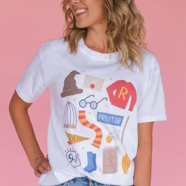 Wizard Illustrations Tee