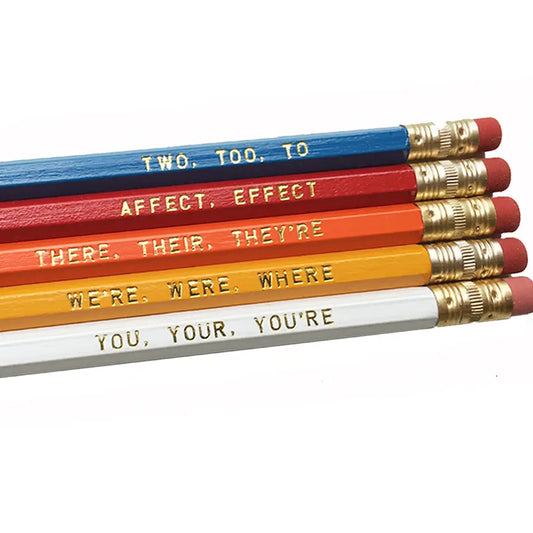 Grammar Rules Pencil Set