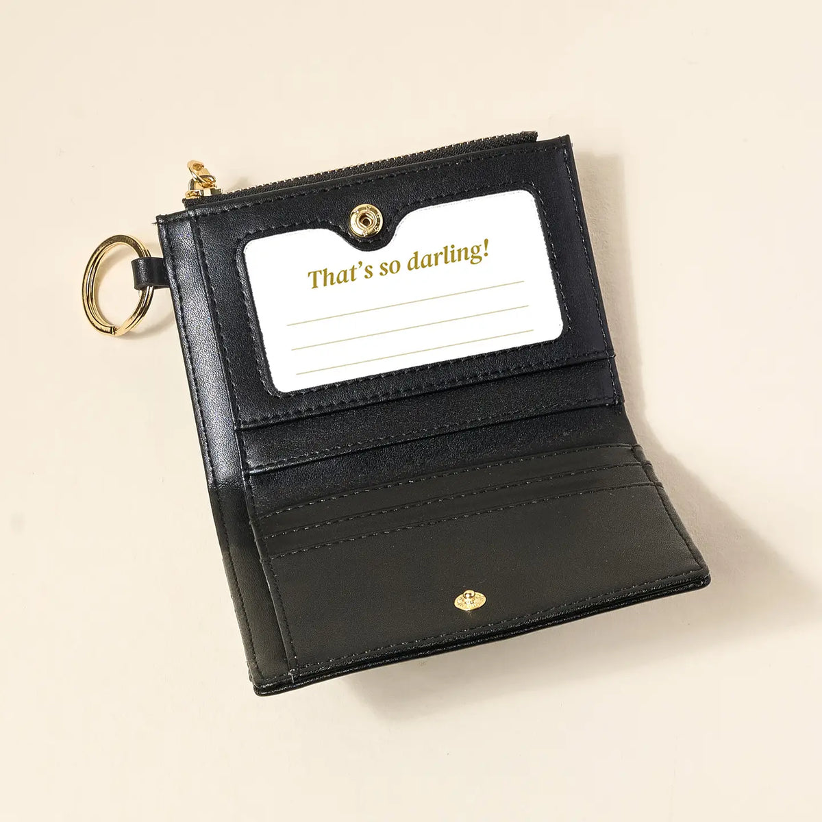 Luxe Pocket Wallet | Black
