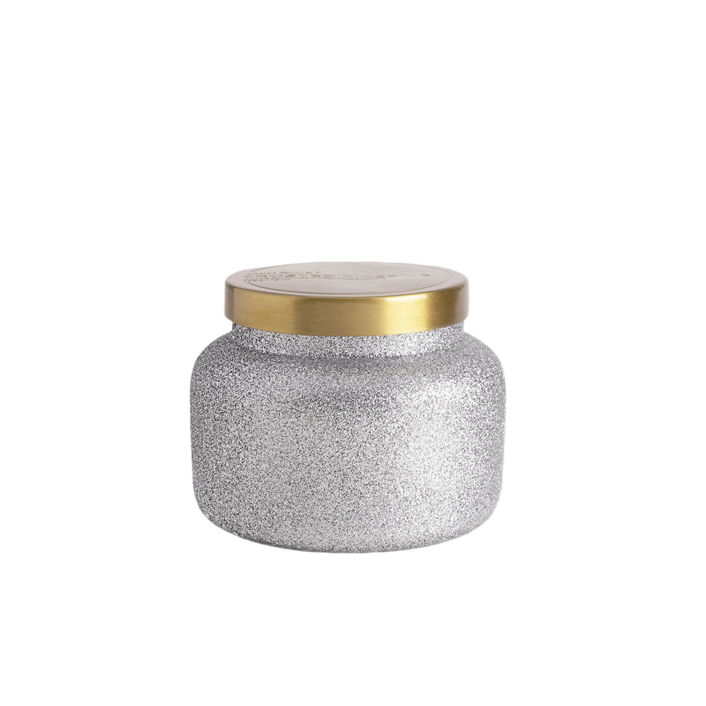 Frosted Fireside Glimmer Signature 19oz- Capri Blue Candles